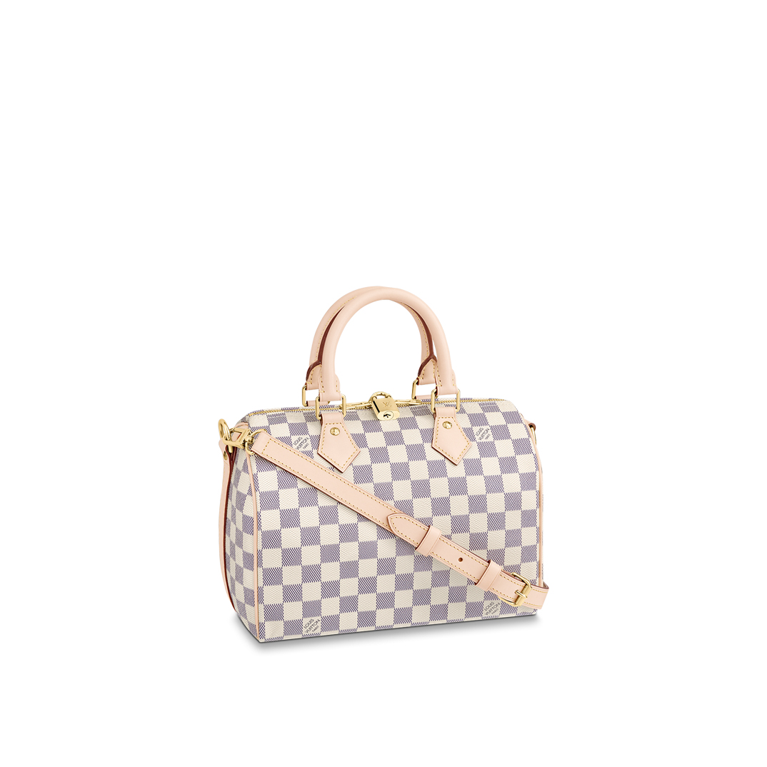 Louis Vuitton SPEEDY BANDOULIERE 25 Damier Ebene Handbag N41374